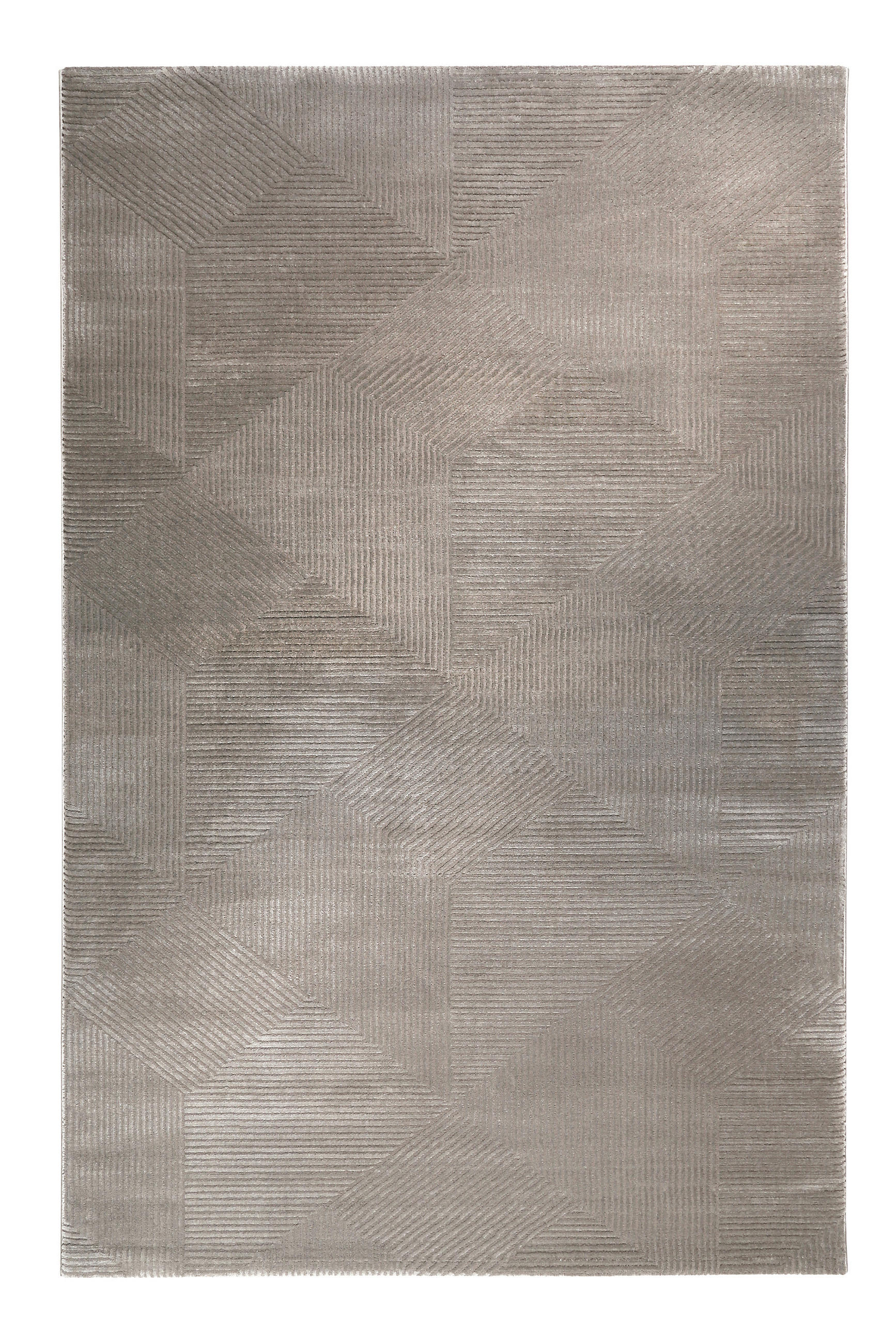 WEBTEPPICH 80/150 cm Velvet Groove Taupe rechteckig  - Taupe, KONVENTIONELL, Textil (80/150cm) - Esprit