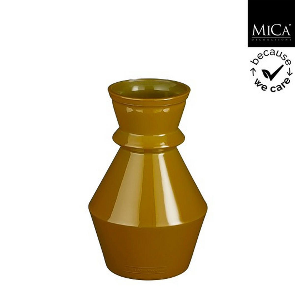 VAS 25 cm  - ecru, Basics, glas (16/25cm)