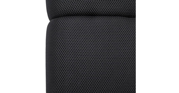ECKSOFA in Struktur Schwarz 233/313 cm - Schwarz, Design, Kunststoff/Textil (233/313cm) - Emilio Belluti