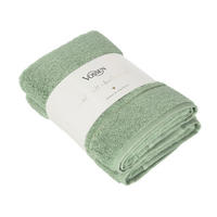 SADA RUČNÍKŮ, 50/100 cm, zelená - zelená, Basics, textil (50/100cm) - Vossen