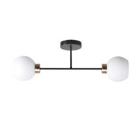 DECKENLEUCHTE    62/14/22 cm  - Goldfarben/Schwarz, KONVENTIONELL, Metall (62/14/22cm)