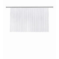FERTIGSTORE  transparent  450/150 cm   - Weiß, Basics, Textil (450/150cm)