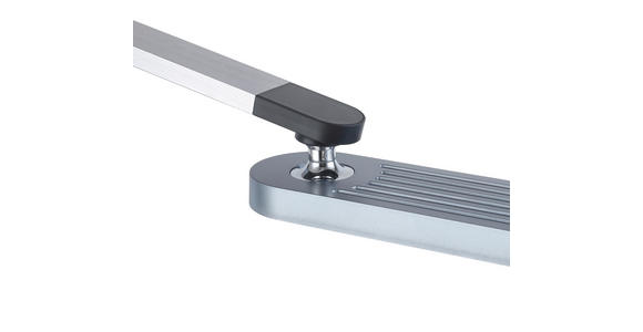 LED-SCHREIBTISCHLEUCHTE - Chromfarben/Anthrazit, Basics, Kunststoff/Metall (76cm) - Novel