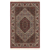 ORIENTÁLNÍ KOBEREC, 70/140 cm, hnědá, krémová - krémová/hnědá, Konvenční, textil (70/140cm) - Cazaris