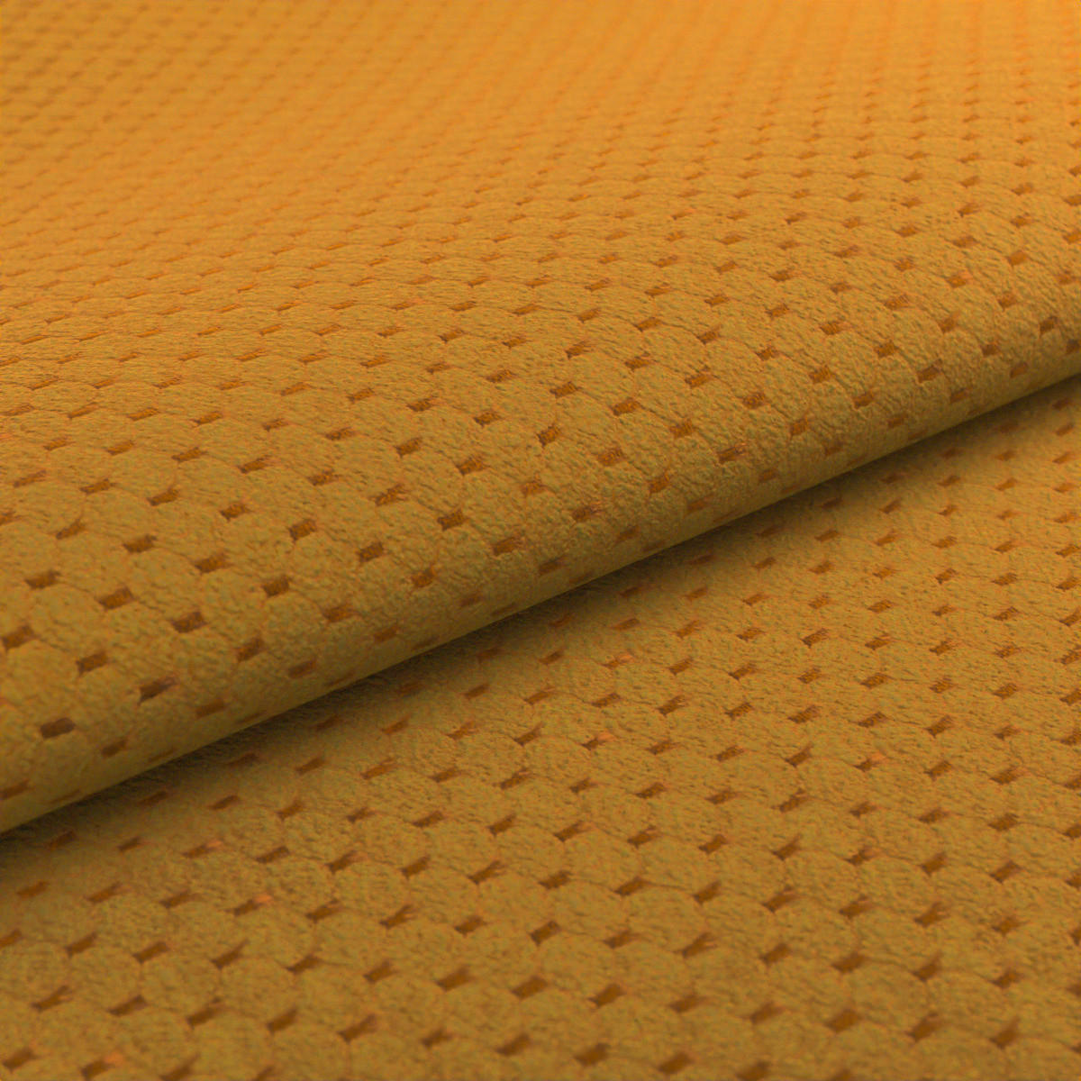 BIGSOFA in Mikrofaser Senfgelb  - Senfgelb/Schwarz, Modern, Textil (280/72/109cm) - MID.YOU