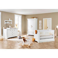 BABYZIMMER PINOLINO EMILIA  - Weiß, ROMANTIK / LANDHAUS, Holzwerkstoff - Pinolino