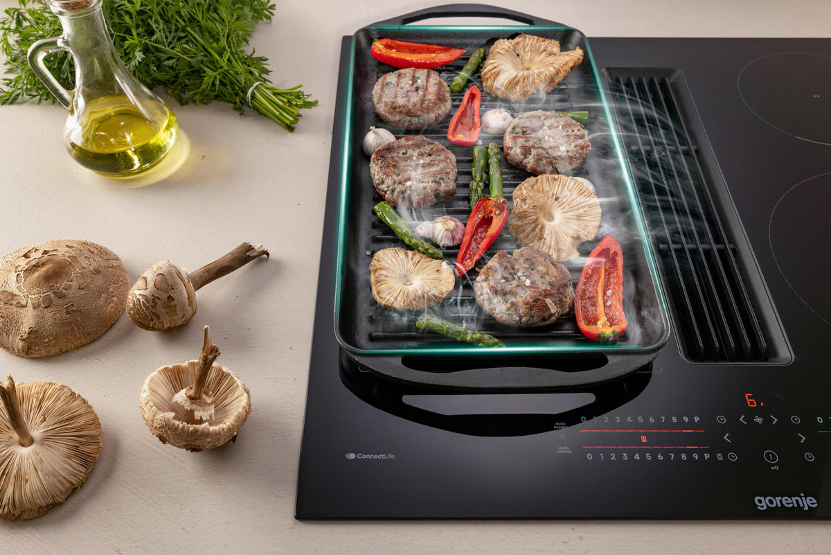 KOCHFELD-DUNSTABZUG-KOMBI  - MODERN (83/23,3/52cm) - Gorenje