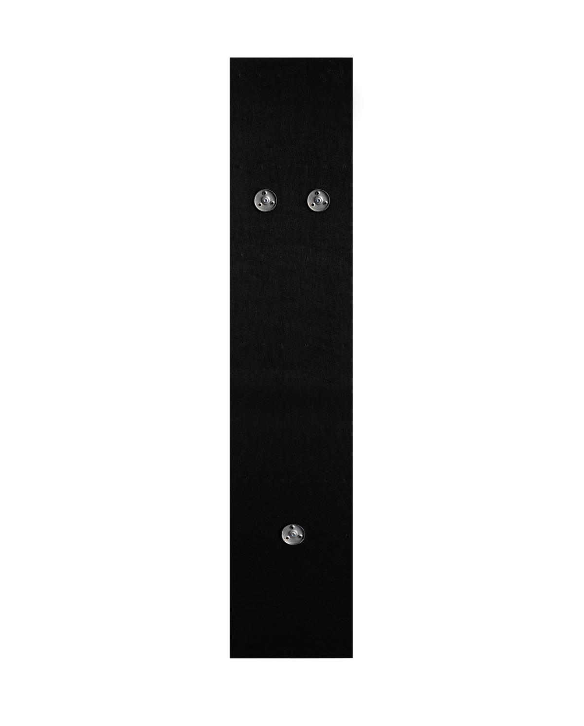 GARDEROBENPANEEL  in 25/160/7 cm  - Schwarz/Eiche Artisan, MODERN, Holzwerkstoff/Textil (25/160/7cm) - Xora