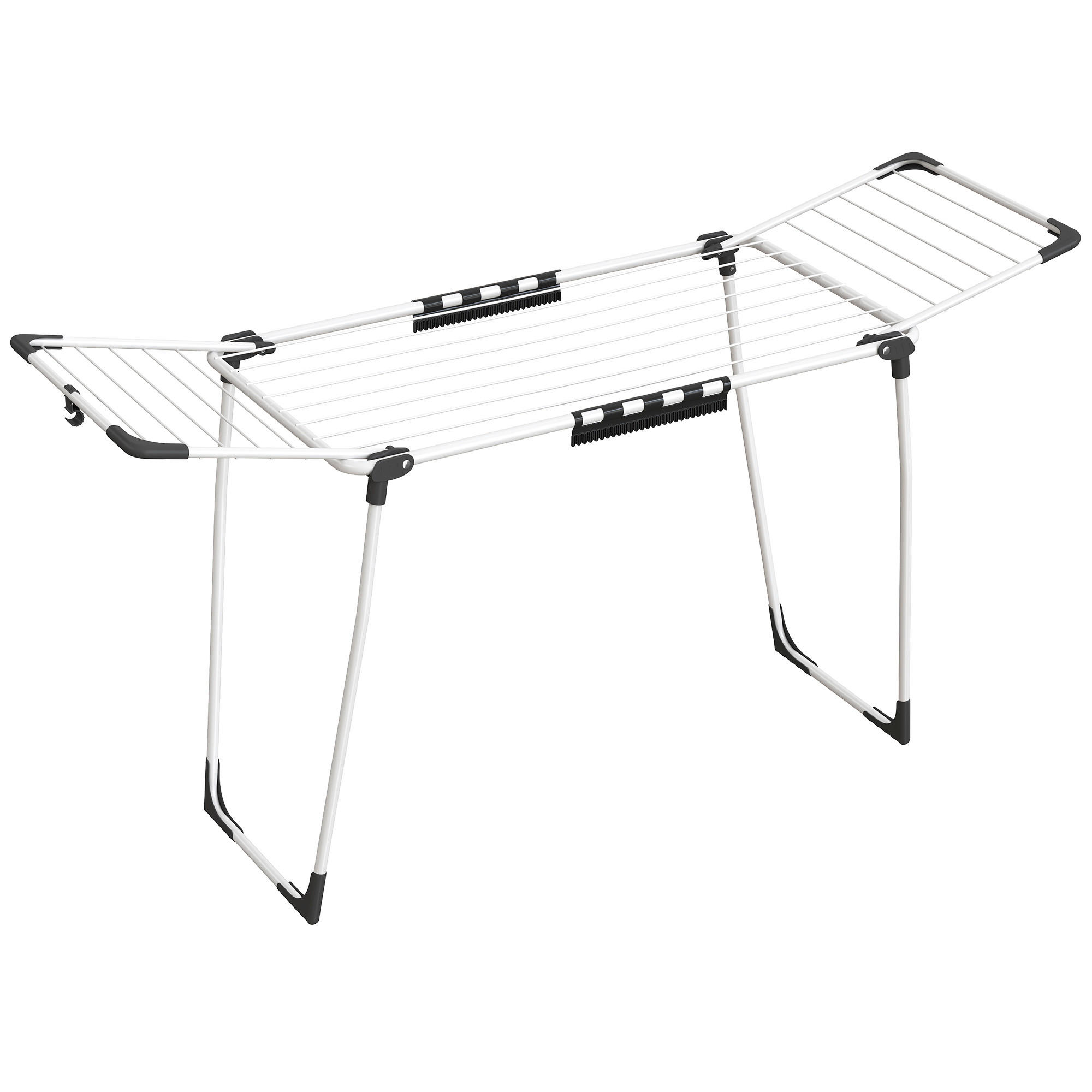 WÄSCHETROCKNER Bunji 174/96/56 cm  - Weiß, Basics, Kunststoff/Metall (174/96/56cm)
