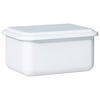 FRISCHHALTEDOSE 0,8 l  - Weiß, Basics, Metall (15,70/11,70/7,70cm) - Riess