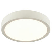 STROPNÉ LED SVIETIDLO, 22,5/3,6 cm  - biela, Konventionell, plast (22,5/3,6cm) - Boxxx