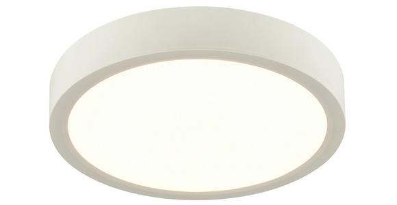 LED-DECKENLEUCHTE 22,5/3,6 cm   - Weiß, KONVENTIONELL, Kunststoff (22,5/3,6cm) - Boxxx