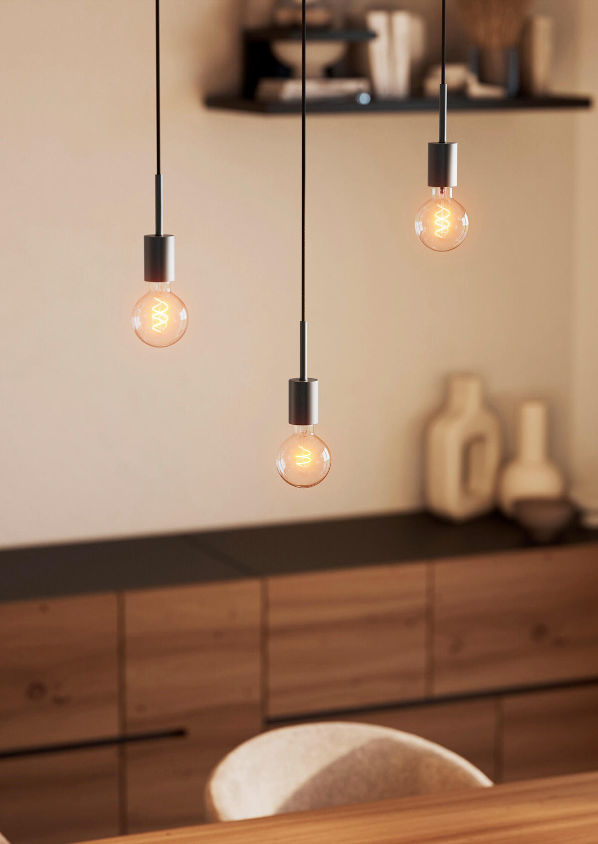 LEUCHTENFASSUNG Vintage 1906 10/228,7 cm   - Dunkelgrau, KONVENTIONELL, Metall (10/228,7cm) - Osram