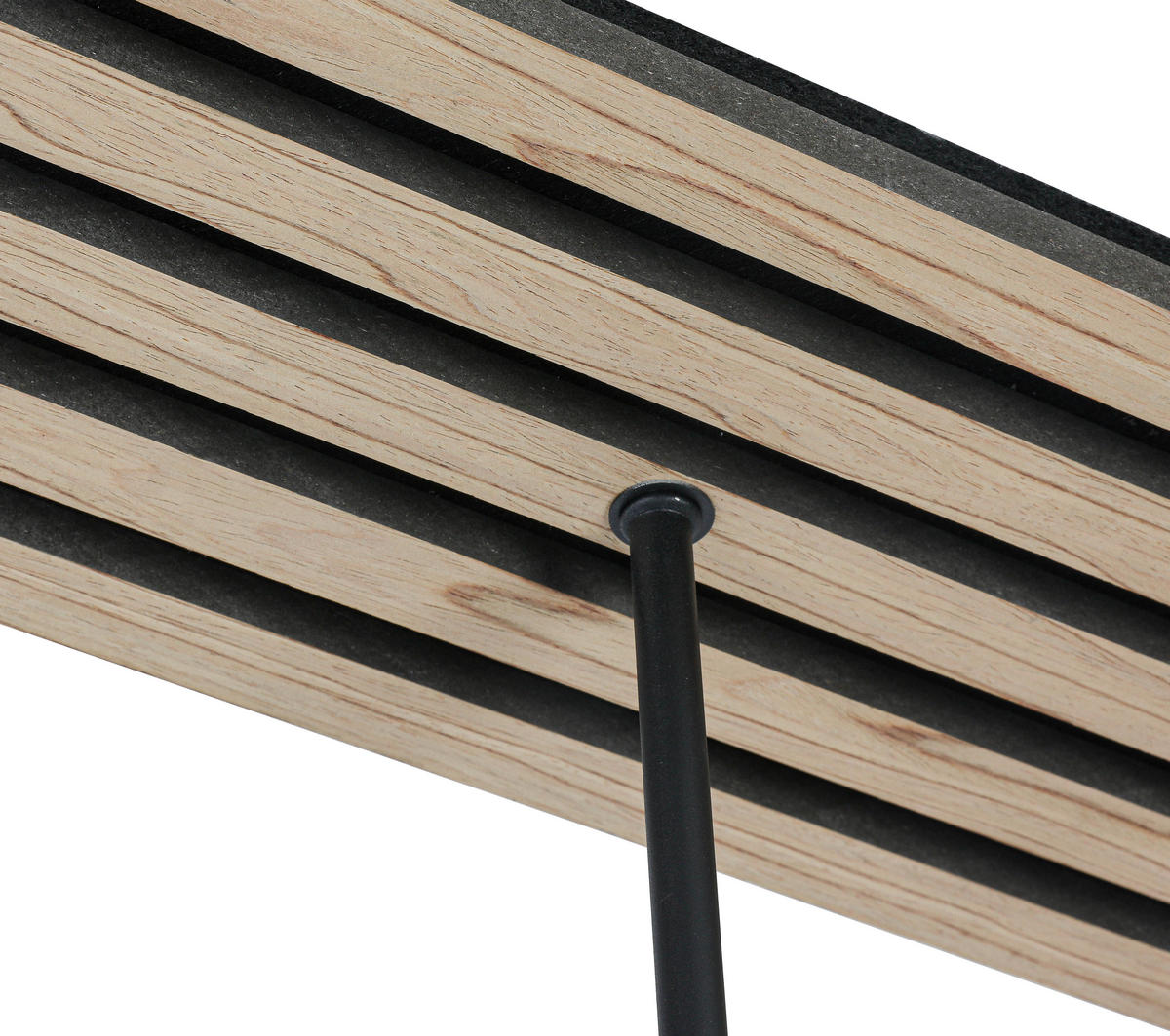 HÄNGELEUCHTE 60/18,5/35 cm   - Eichefarben/Schwarz, Trend, Glas/Holzwerkstoff (60/18,5/35cm) - Collet's Monde