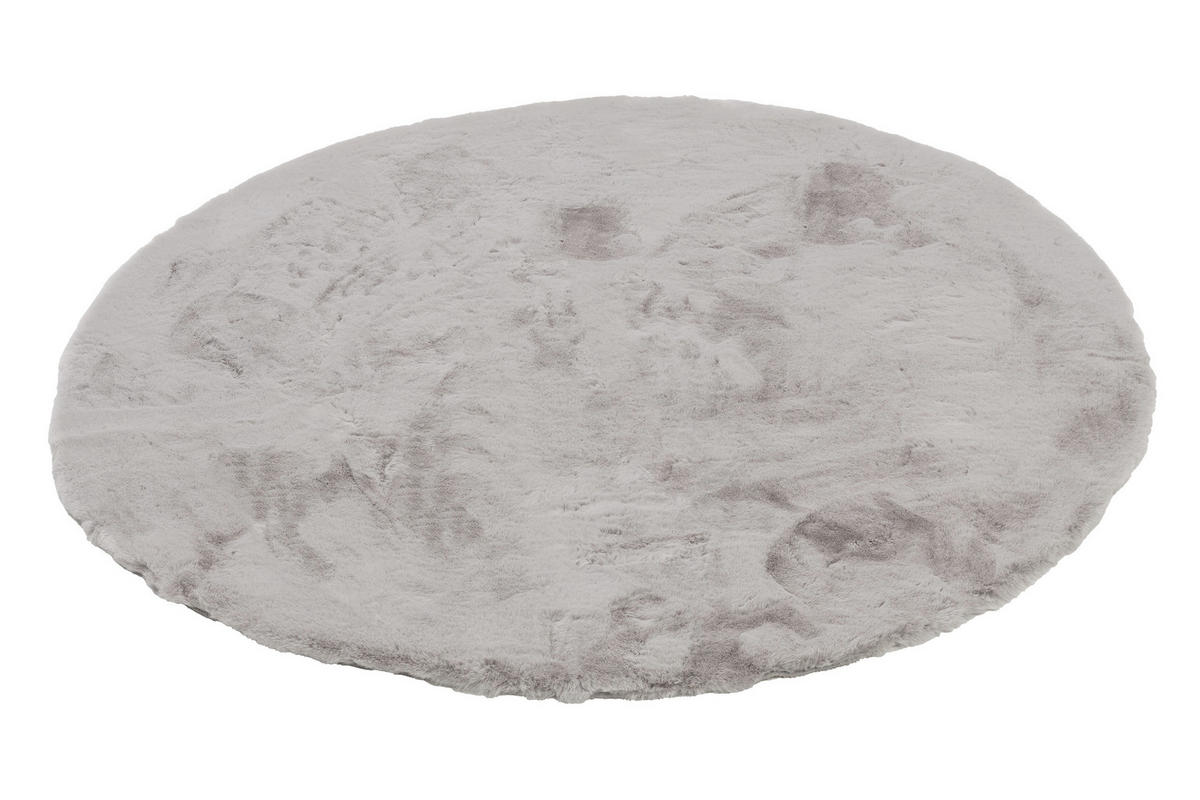 FELLTEPPICH 120 cm Tender 6281/52 D180 000 Silberfarben  - Silberfarben, Basics, Textil (120cm) - Schöner Wohnen
