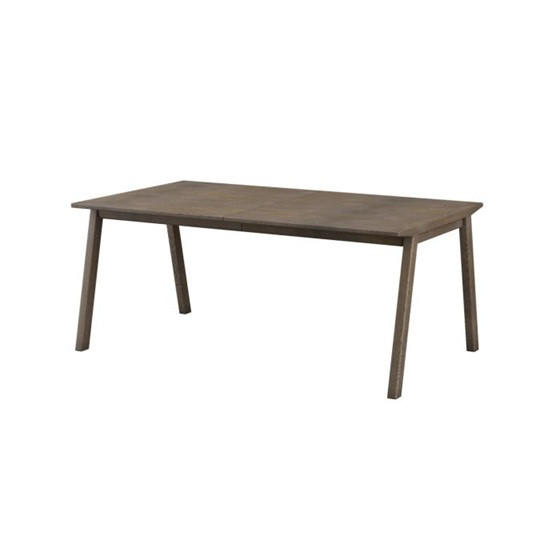 MATBORD 174-270/100/74 cm massivt trä, delar i massivt trä  trä utdragbar, finns i olika träslag rektangulär mörkbrun  - mörkbrun, Klassisk, trä (174-270/100/74cm) - Skovby