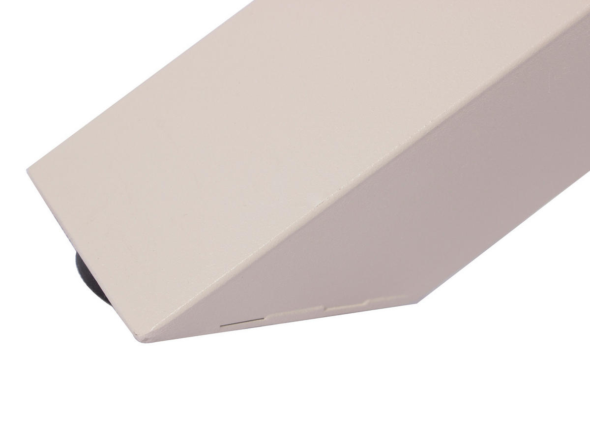 ESSTISCH 110/150/110/76 cm Nachbildung  Metall, Holzwerkstoff ausziehbar oval Kaschmir  - Kaschmir, MODERN, Holzwerkstoff/Metall (110/150/110/76cm) - Livetastic