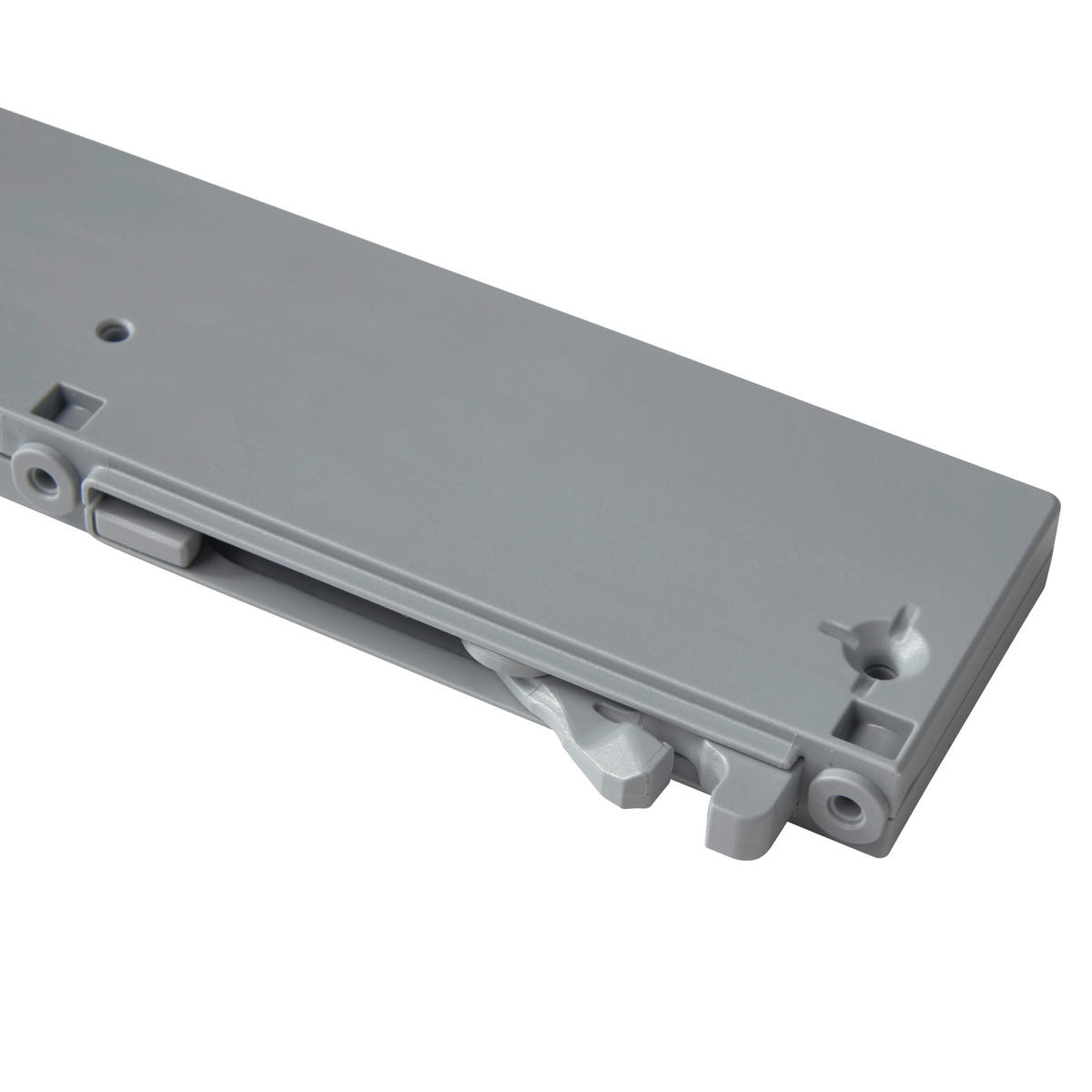 TÜRDÄMPFER 18/2/5 cm Grau  - Grau, MODERN, Kunststoff/Metall (18/2/5cm) - MID.YOU