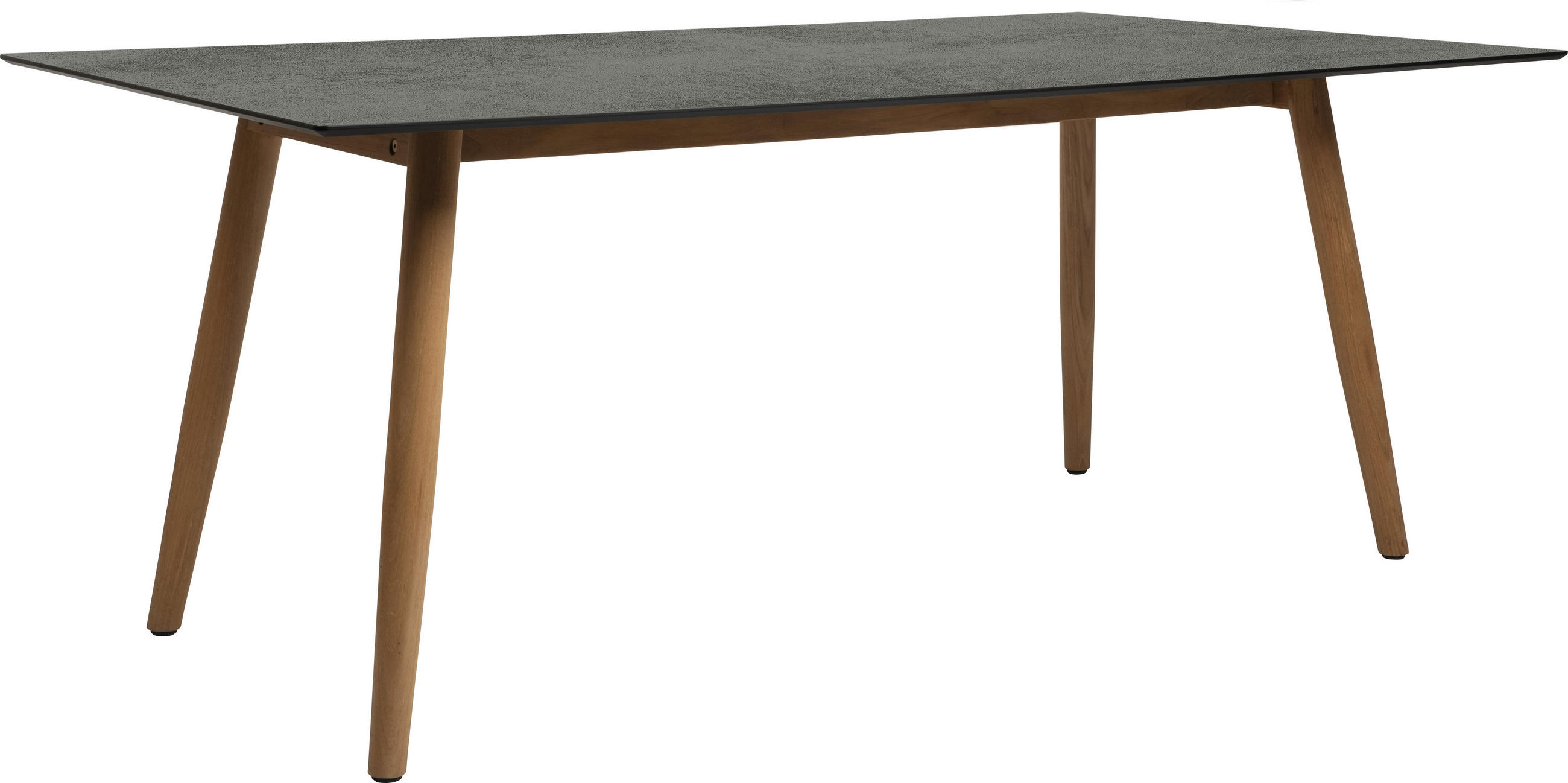 GARTENTISCH Kunststoff Grau rechteckig  - Grau/Teakfarben, MODERN, Holz/Kunststoff (180/100/75cm) - Stern