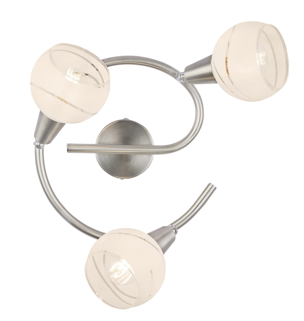 LED-STRAHLER 25/21 cm   - Basics, Glas/Metall (25/21cm) - Globo