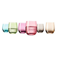 TRINKGLÄSERSET Sora  6-teilig  - Multicolor, Basics, Glas (26,7/10,3/17,8cm) - Leonardo