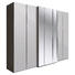 DREHTÜRENSCHRANK in Grau, Eichefarben - Eichefarben/Alufarben, MODERN, Glas/Holzwerkstoff (309/240/62-71cm) - Dieter Knoll DREHTÜRENSCHRANK in Grau, Eichefarben - Eichefarben/Alufarben, MODERN, Glas/Holzwerkstoff (309/240/62-71cm) - Dieter Knoll