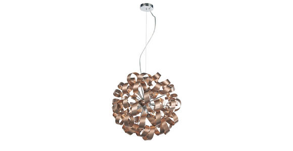 LED-HÄNGELEUCHTE 40/320 cm - Kupferfarben, Design, Metall (40/320cm) - Ambiente