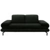 2-SITZER-SOFA Webstoff Dunkelgrün  - Dunkelgrün/Schwarz, Design, Textil/Metall (204/83/98cm) - LOOKS by W.Joop