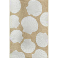 OUTDOORTEPPICH für Terrasse und Balkon 280/380 cm Regina Shell Naturfarben  - Naturfarben, Design, Textil (280/380cm) - Ambia Garden