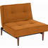 SESSEL in Textil Gelb - Ulmefarben/Dunkelbraun, Design, Holz/Textil (90/79/115cm) - Innovation SESSEL in Textil Gelb - Ulmefarben/Dunkelbraun, Design, Holz/Textil (90/79/115cm) - Innovation