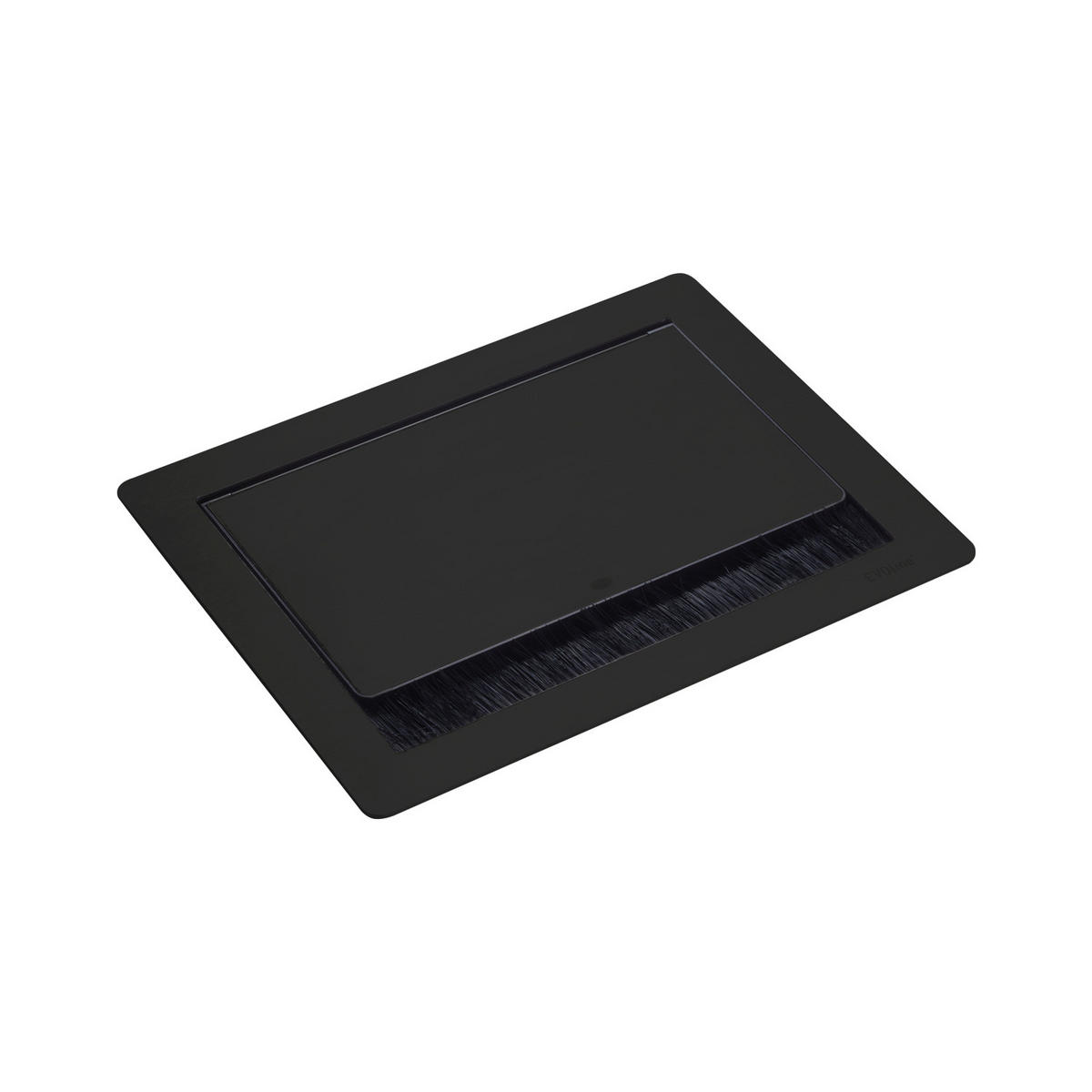 STECKDOSENELEMENT - Schwarz, Basics, Kunststoff (37,1/25,8/14,9cm) - HKT
