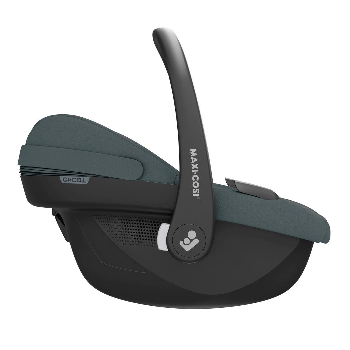 BABYSKYDD Pebble S  - mörkgrå, Basics, metall/textil (44/56,5/67cm) - Maxi Cosi Pro