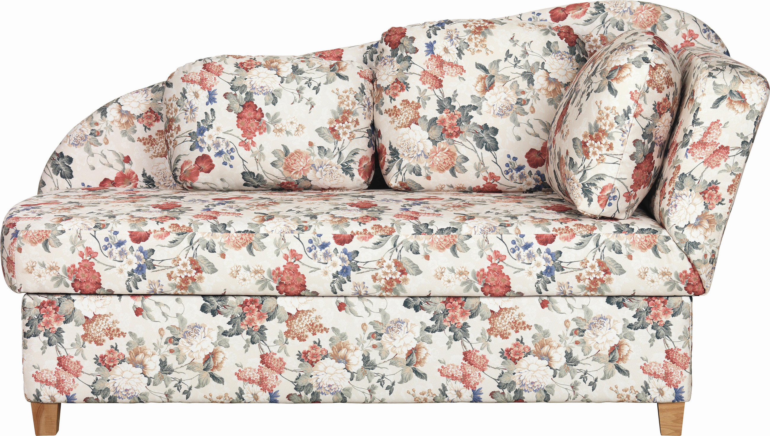 HEVERŐ textil natúr színű  - natúr színű, Lifestyle, textil/fa (180/97/85cm) - Novel