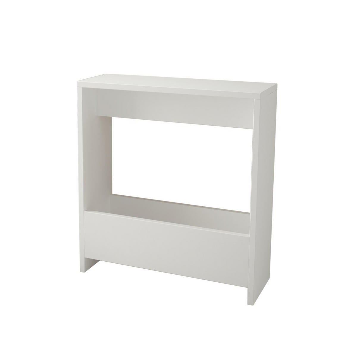 BEISTELLTISCH in Holzwerkstoff 55/20/60 cm  - Weiss, Design, Holzwerkstoff (55/20/60cm) - Livetastic
