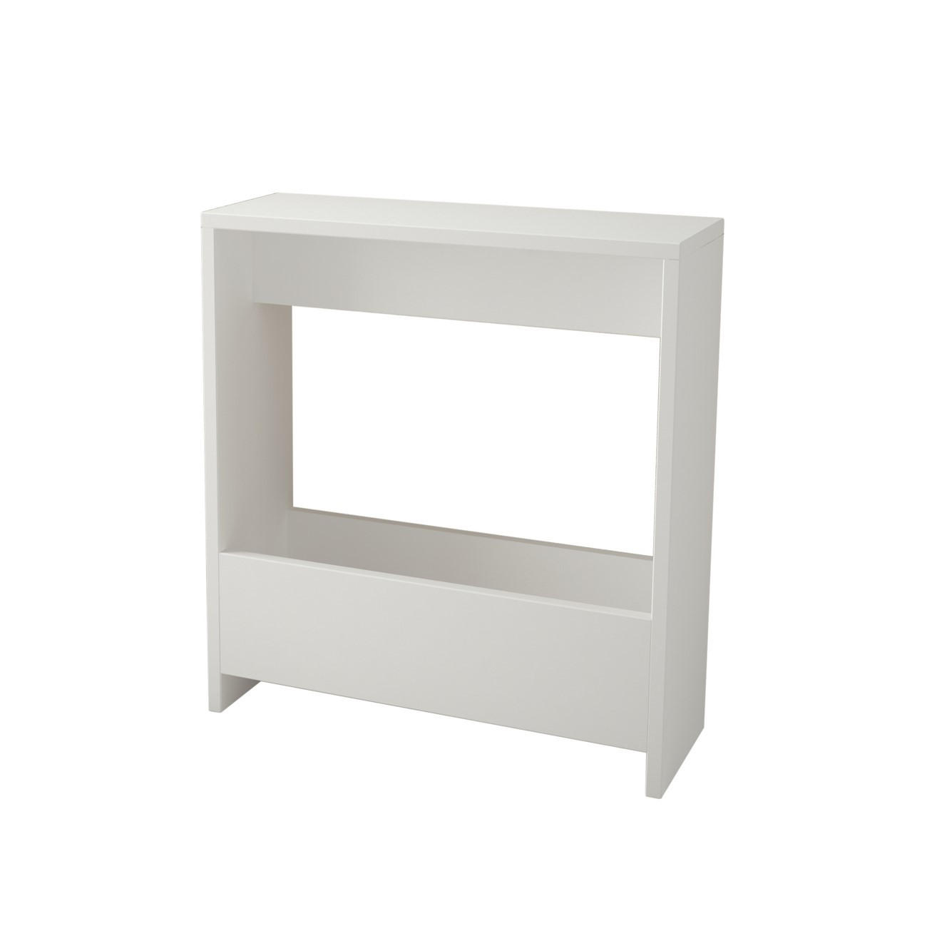 Livetastic Beistelltisch Riga Weiß 20x60x55 cm