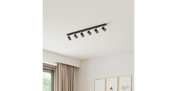 STRAHLER Rocket Black 116/6/12,5 cm  - Schwarz, Basics, Metall (116/6/12,5cm) - Novel