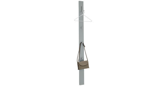 GARDEROBENPANEEL  in 10/165/5 cm  - Grau, Design, Holzwerkstoff/Metall (10/165/5cm) - Dieter Knoll