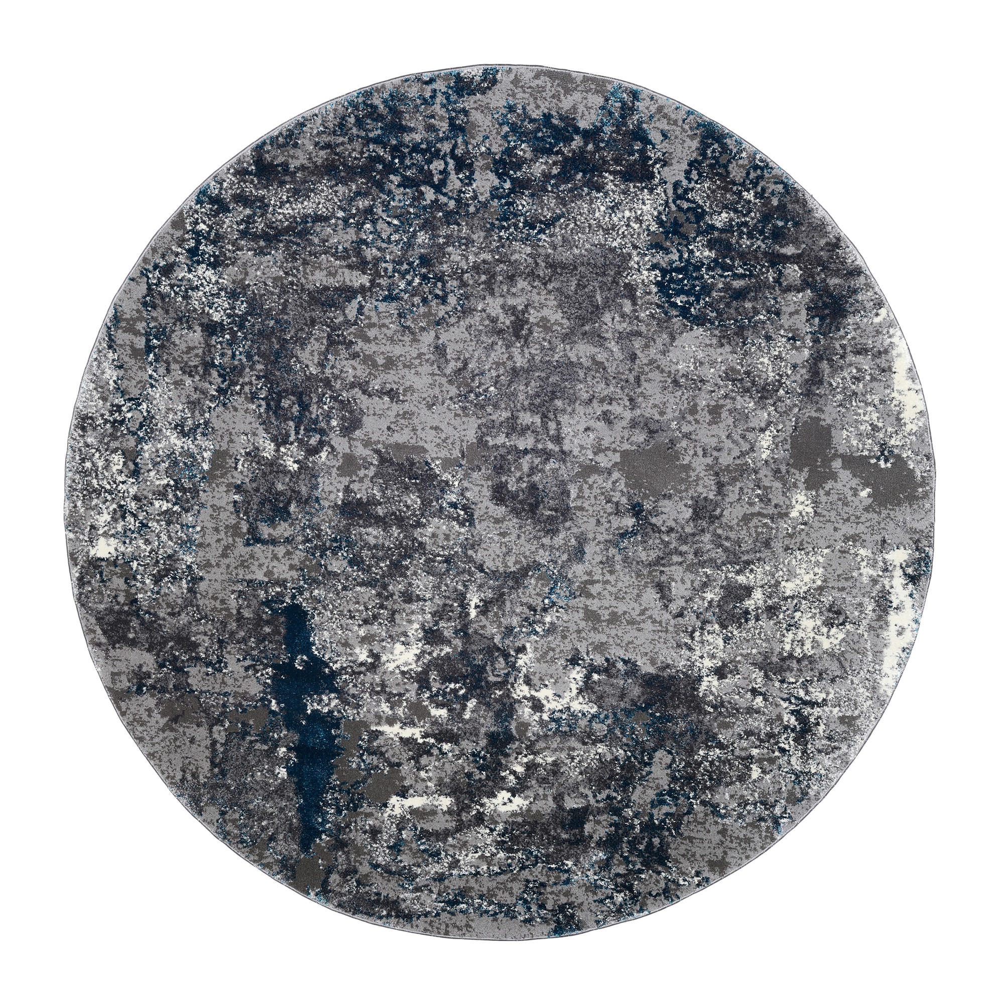 VINTAGE-TEPPICH 200 cm Timeline Quantum Grau, Petrol - Petrol/Grau, Design, Textil (200cm) - Novel