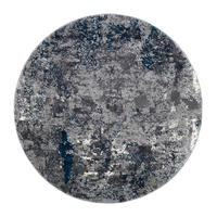 VINTAGE-TEPPICH 120 cm Timeline Quantum Grau, Petrol  - Petrol/Grau, Design, Textil (120cm) - Novel