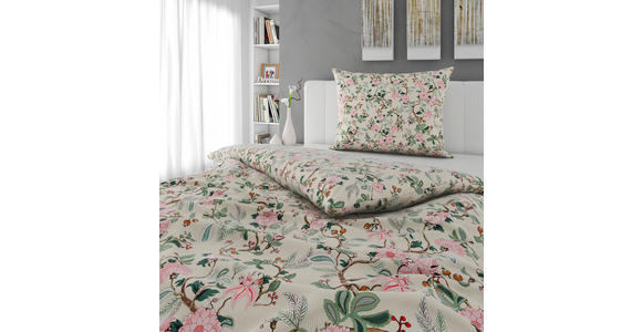 BETTWÄSCHE Satin 160/210 cm  - Multicolor, KONVENTIONELL, Textil (160/210cm) - Esposa