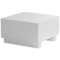 COUCHTISCH in Holzwerkstoff 60/60/35 cm  - Weiss Hochglanz, Lifestyle, Holzwerkstoff (60/60/35cm) - Livetastic