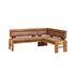 ECKBANK 203/163 cm in Eichefarben, Hellbraun - Hellbraun/Eichefarben, KONVENTIONELL, Holz/Textil (203/163cm) - Moderano ECKBANK 203/163 cm in Eichefarben, Hellbraun - Hellbraun/Eichefarben, KONVENTIONELL, Holz/Textil (203/163cm) - Moderano