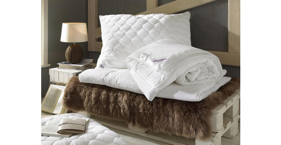 KOPFPOLSTER 70/90 cm - Weiß, Basics, Textil (70/90cm) - Sleeptex