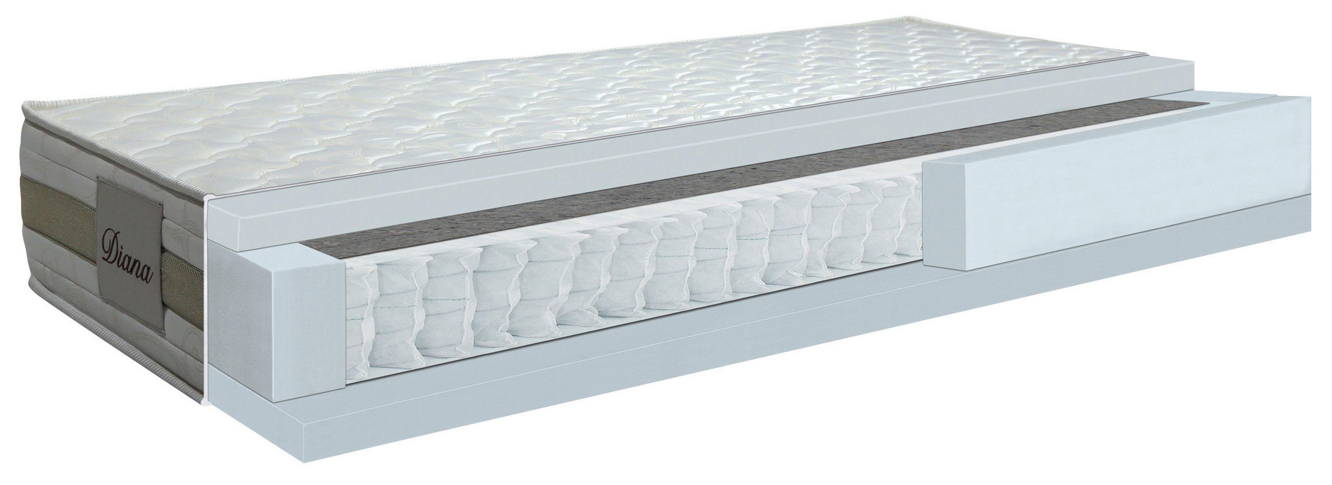 VZMETNICA 90/200 cm  - bež, Design, tekstil (90/200cm) - Hom`in