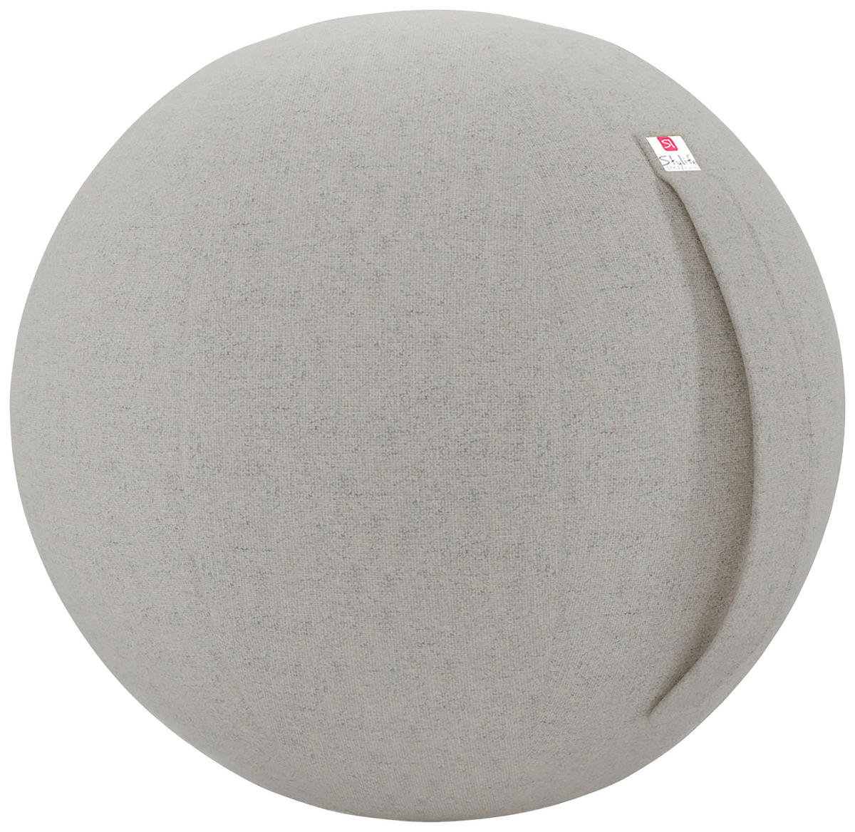 SITZBALL - Beige, Design, Textil (65cm) - Stylife