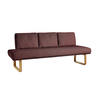 SITZBANK 209/92/78 cm  in Rosa  - Eichefarben/Rosa, Design, Holz/Textil (209/92/78cm) - Dieter Knoll