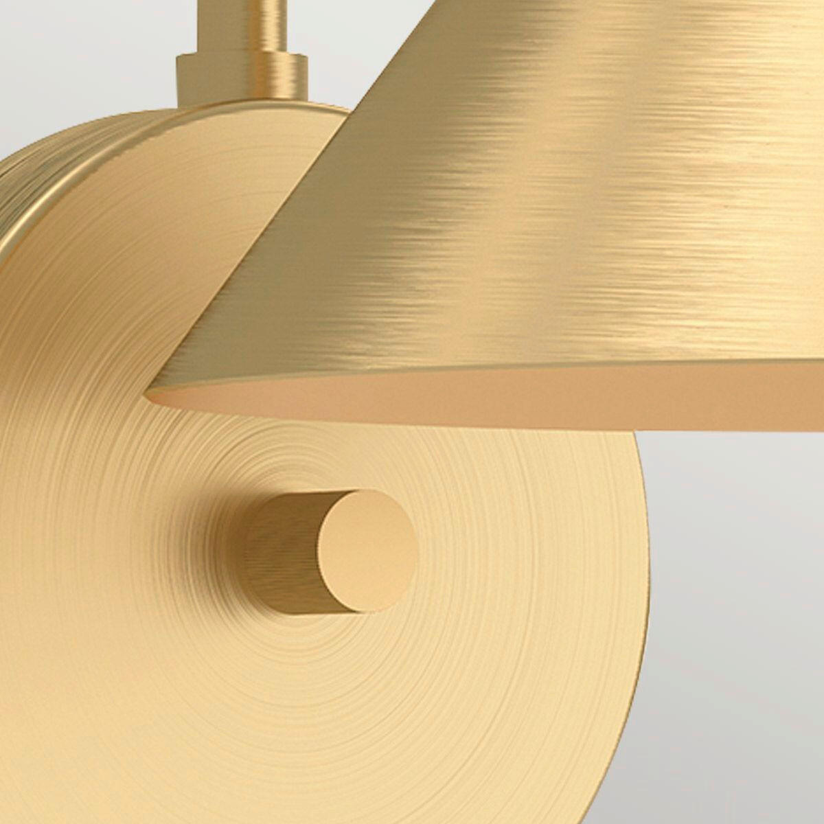 WANDLEUCHTE Alora Mood   - Goldfarben, KONVENTIONELL, Metall (21,3/19,7/26,7cm) - Elstead Lighting