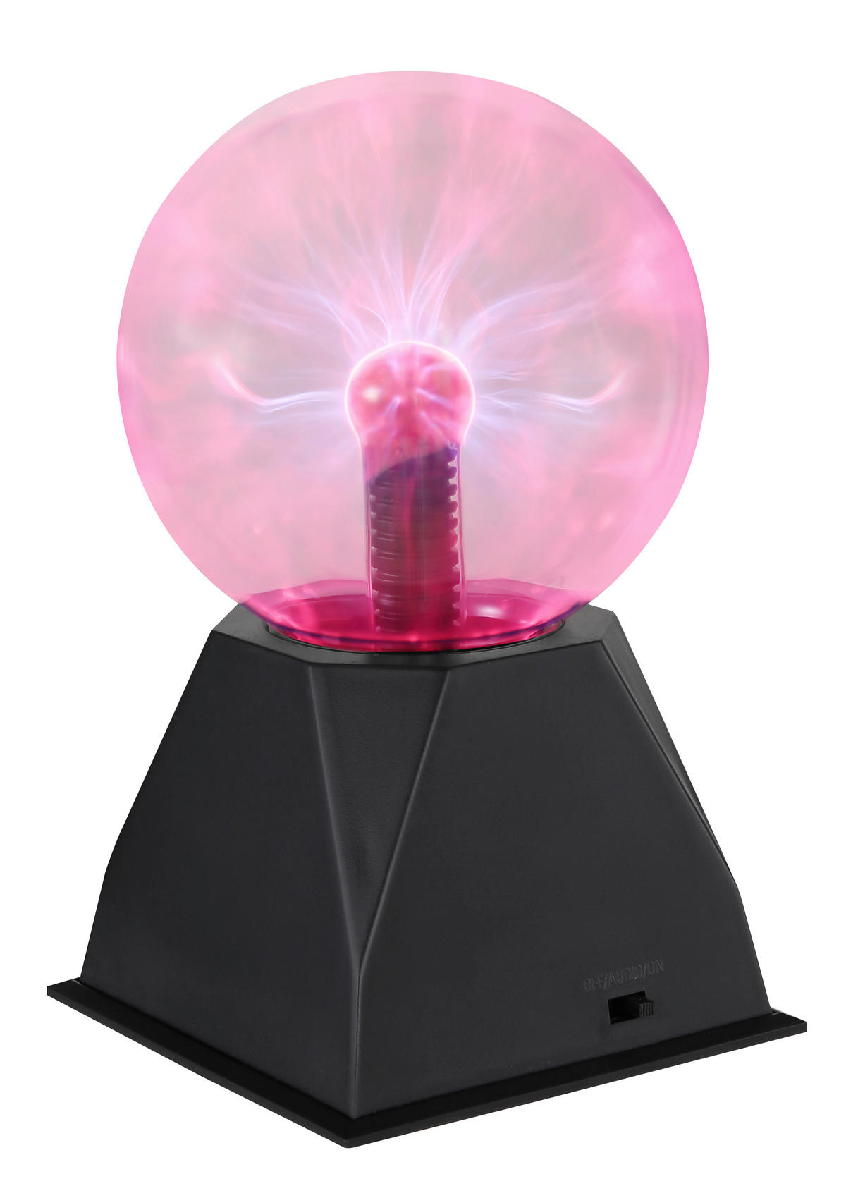 AKKU-TISCHLEUCHTE - Klar/Schwarz, Basics, Kunststoff (12,7/20,5cm) - Globo
