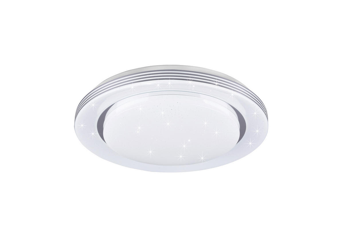 LED-DECKENLEUCHTE 48/7,5 cm   - Weiß, Basics, Kunststoff (48/7,5cm)