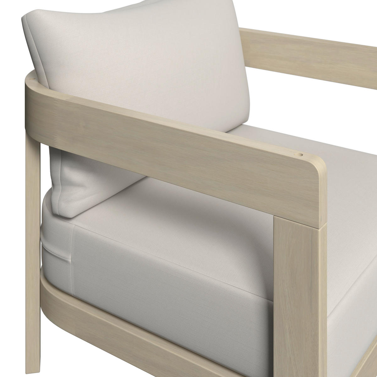 LOUNGEGARNITUR   146/62/70 cm Akazie massiv  - Akaziefarben, MODERN, Holz/Kunststoff (146/62/70cm) - Ambia Garden